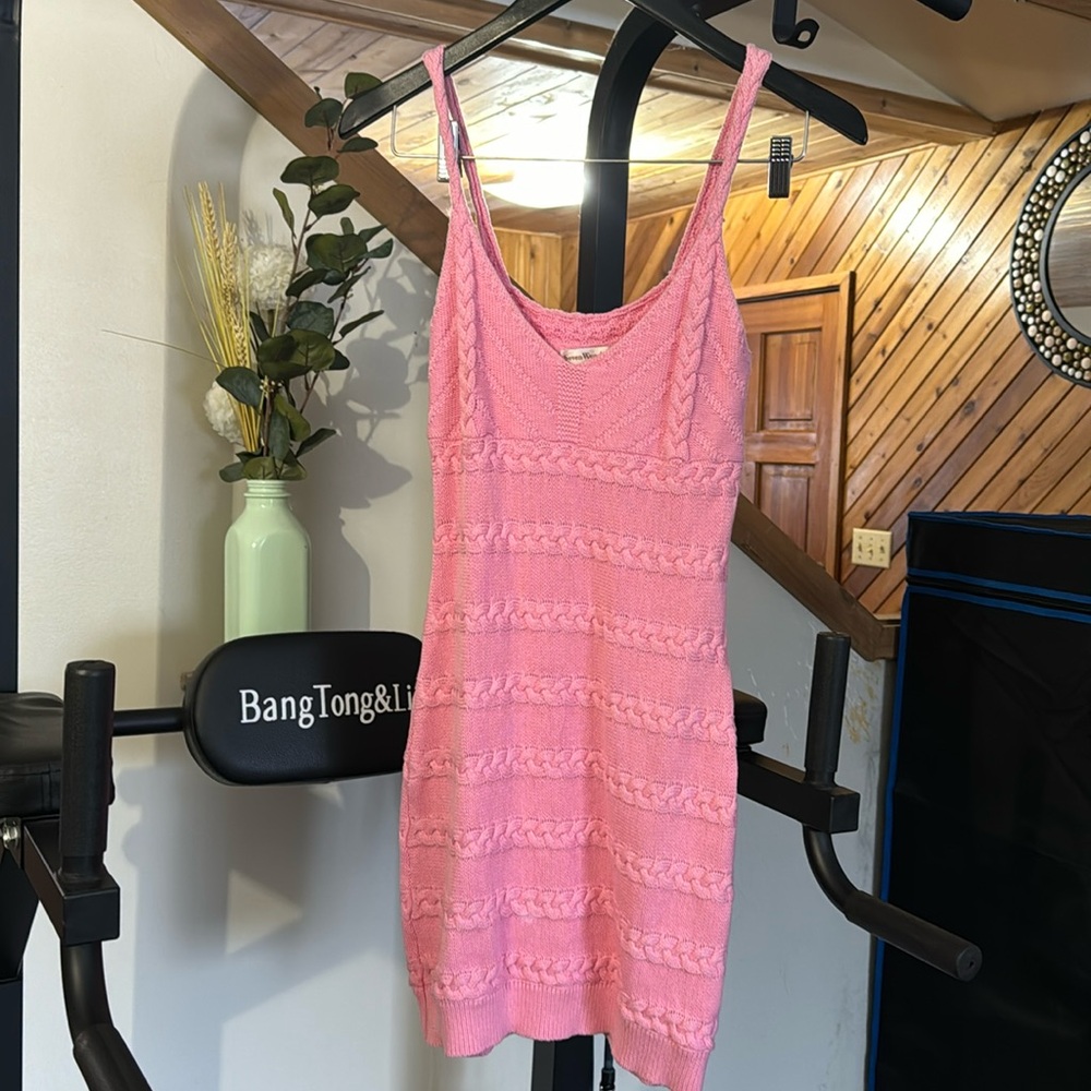Seven Wonders pink knit dress (nwot) - Picture 2 of 7